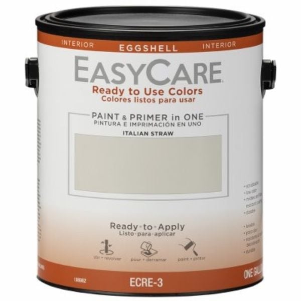 Picture of True Value Manufacturing 106982 1 gal Eggshell Acrylic Interior Paint & Primer&#44; Italian Straw