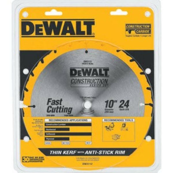 Picture of Dewalt Accessories 652586 10 in. 24T Table Saw Blade