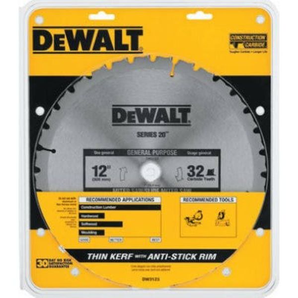Picture of Dewalt Accessories 106065 12 in. 32T Carbide-Tipped Circular Saw Blade