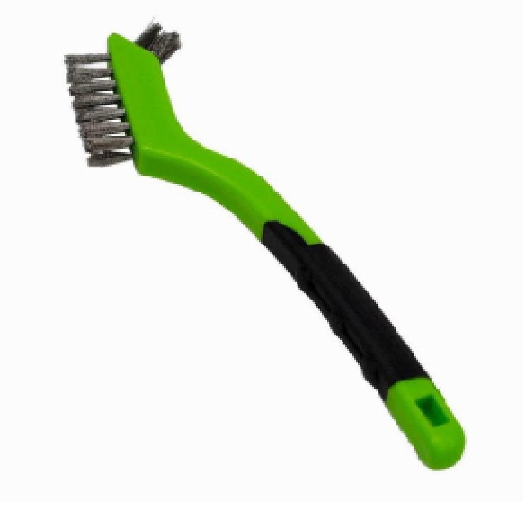Scratch Brush with Plastic Handle