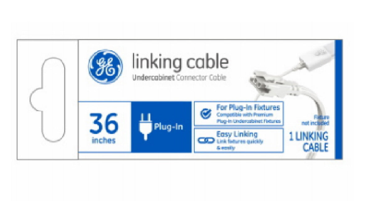 Picture of GE Lighting 107345 36 in. 2-Wire Linking Cable for Premium Slim Plug-In Undercabinet Fixtures
