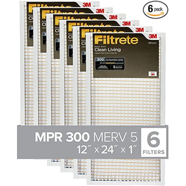 Picture of 3M 107261 12 x 24 in. Flat Pan Air Filter