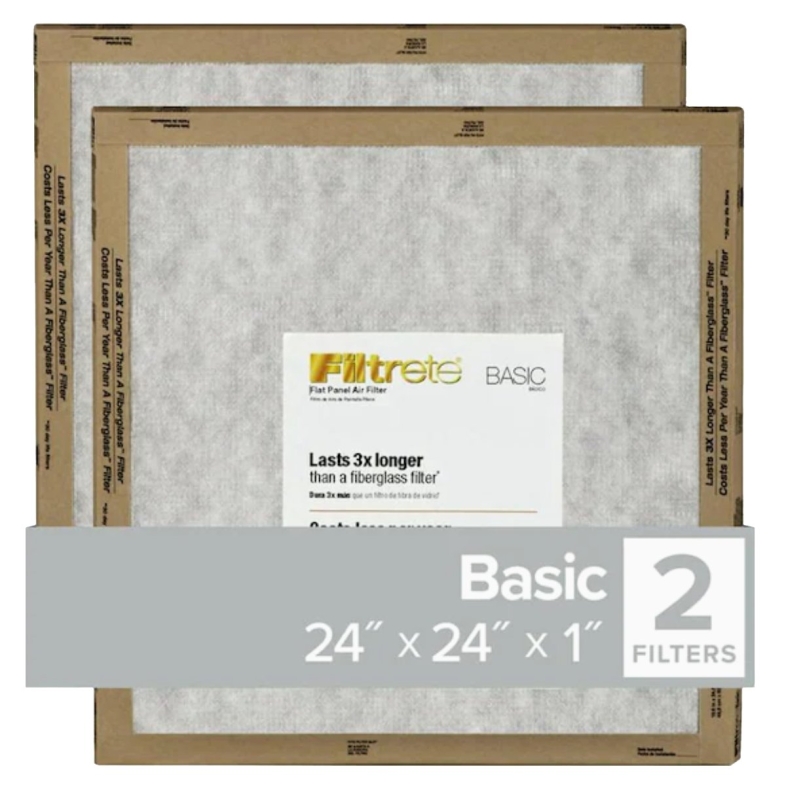 Picture of 3M 107257 24 x 24 x 1 in. Flat Pan Filter - Pack of 24