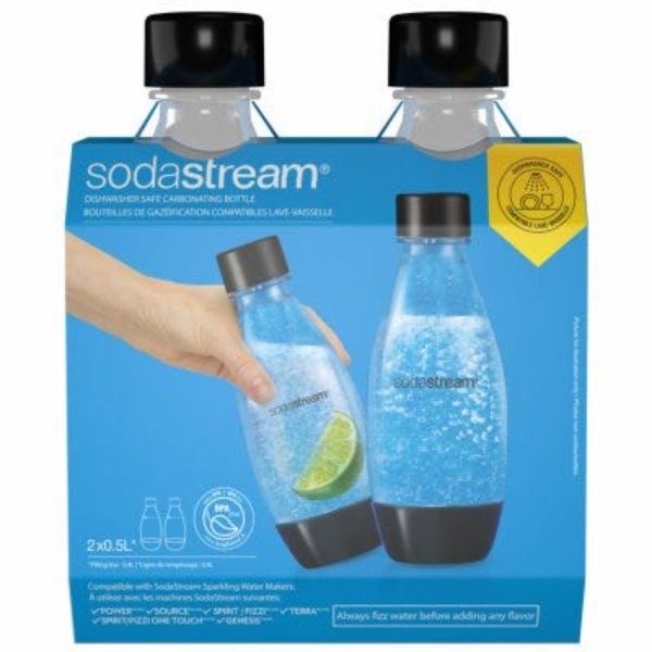 Picture of Sodastream USA 238138 0.5 Litre Carbonating Bottles - Pack of 2