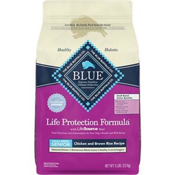 5 lbs Blue Buffalo Small Breed Chicken & Rice Dry Dog Food