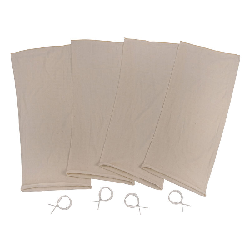14 x 28 in. Colorado Deluxe Deer Quarter Game Bags, Natural - Pack of 4