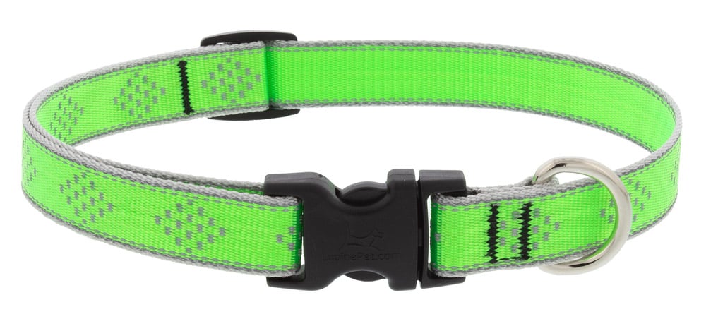 Picture of Lupine 107738 0.75 x 13-22 in. Diamond Dog Collar, Green