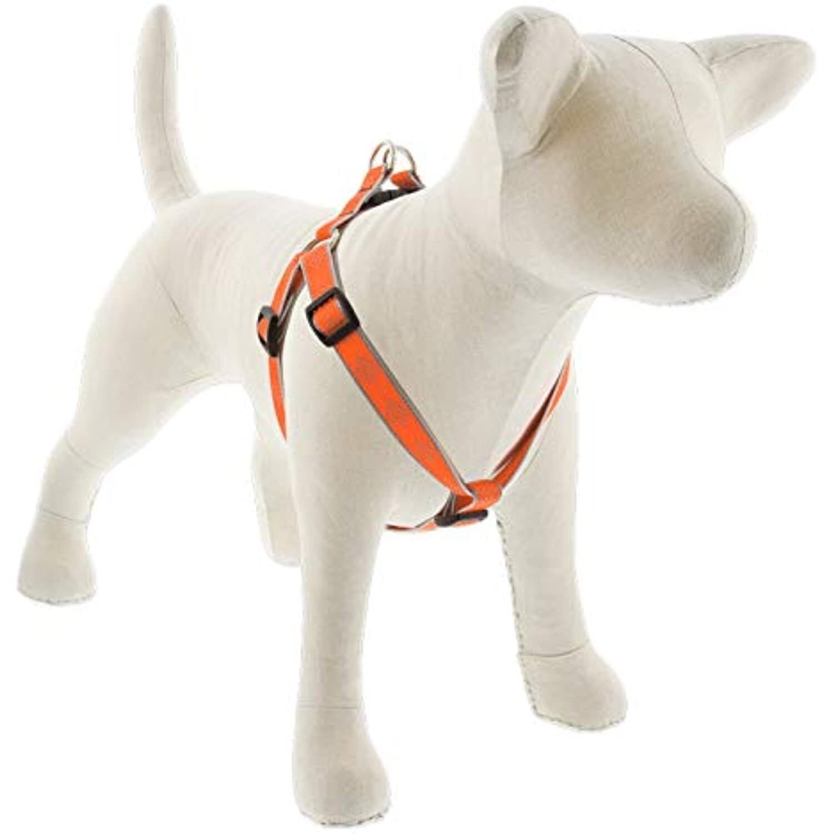 Picture of Lupine 107755 0.75 x 15-21 in. Diamond Dog Harness, Orange