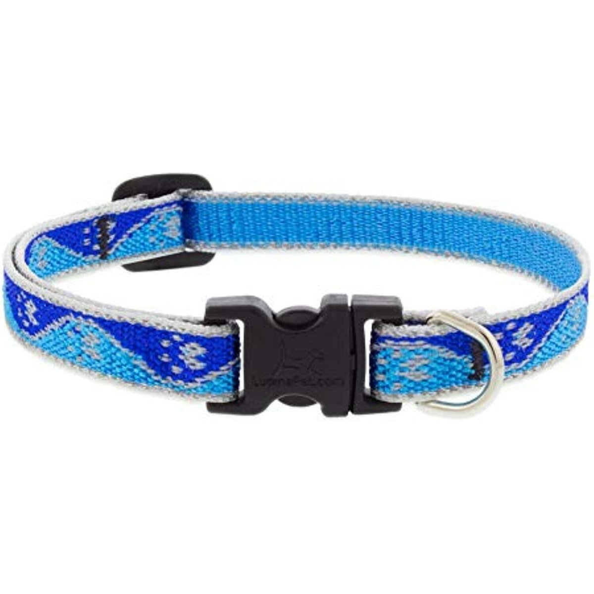 Picture of Lupine 107765 0.5 x 10-16 in. Paws Dog Collar, Blue