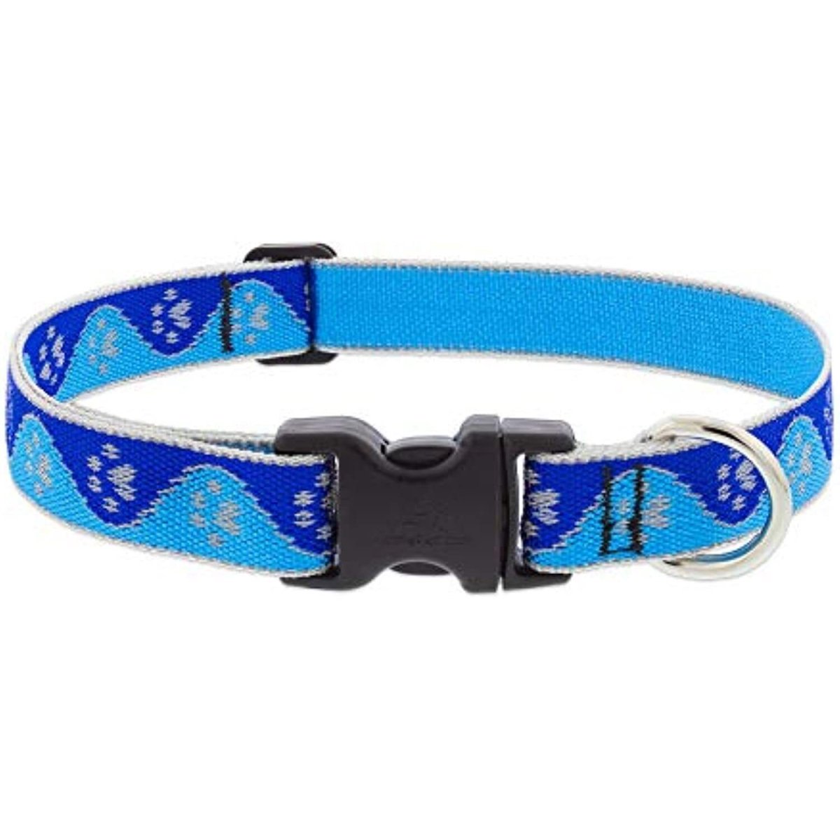 Picture of Lupine 107770 1 x 16-28 in. Paws Dog Collar, Blue