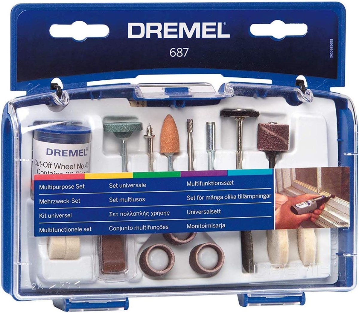 Picture of Dremel 108292 GP Accessory Kit - 52 Piece