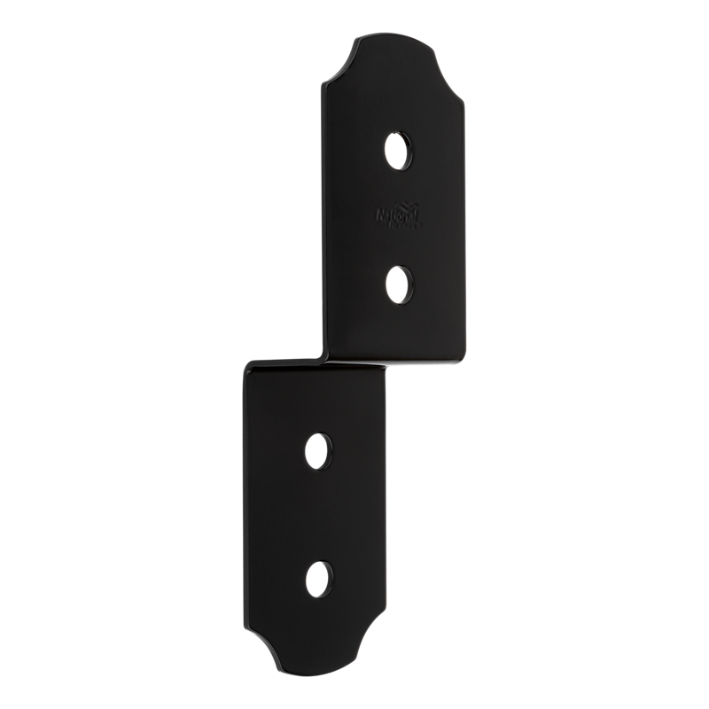 108036 1.75 x 5 x 9.75 in. Hartley Joist Tie, Black -  National Hardware