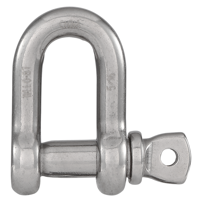 Picture of National Hardware 107881 0.31 in. Stainless Steel D Shackle