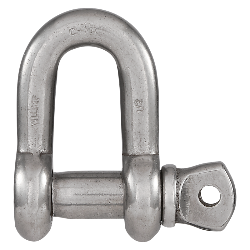 Picture of National Hardware 107885 0.5 in. Stainless Steel D Shackle