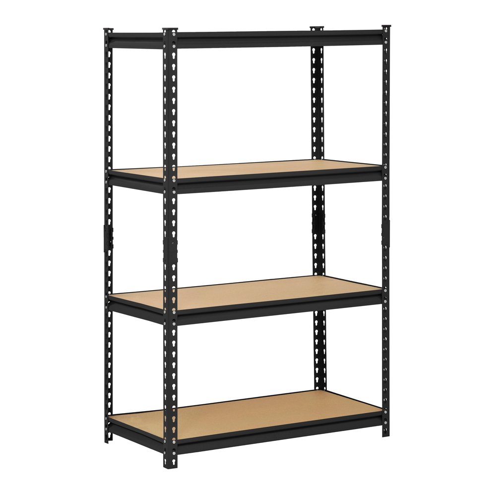 Picture of Edsal 108575 36 x 18 x 60 in. 4 Adjustable Shelves Steel Shelf Unit&#44; Black