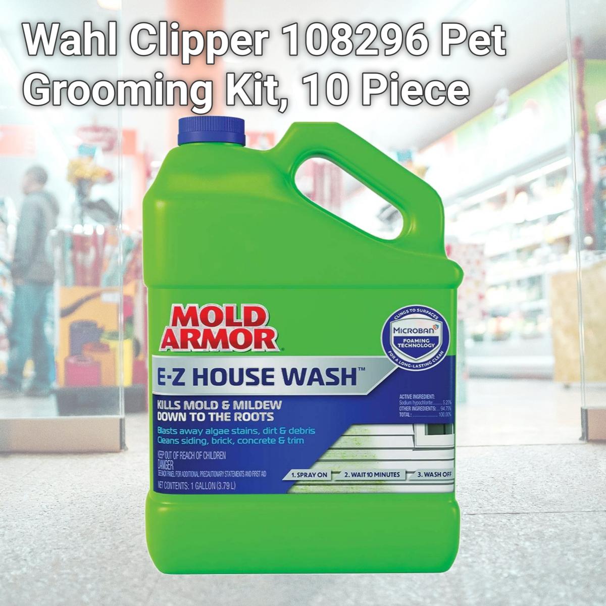 Picture of Wahl Clipper 108296 Pet Grooming Kit, 10 Piece