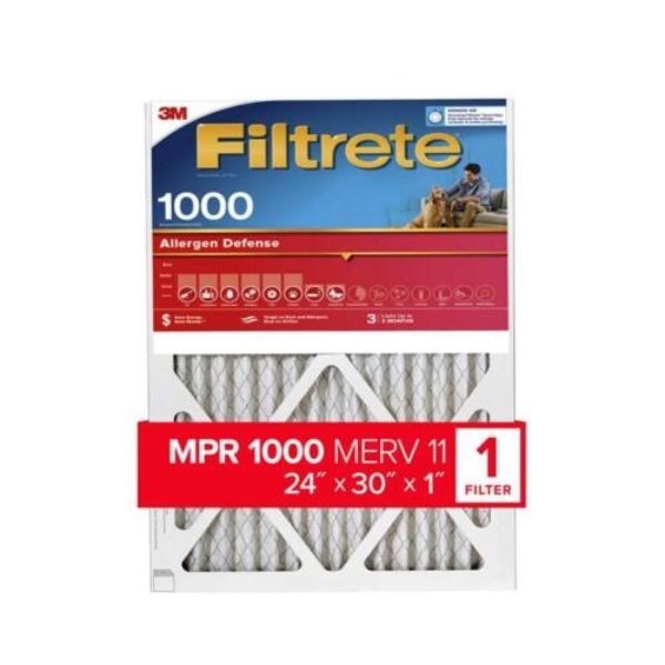 Picture of 3M 108798 24 x 30 x 1 in. Micro Allergen Filtrete Filter&#44; Red - Pack of 4