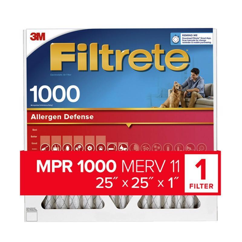 Picture of 3M 108799 25 x 25 x 1 in. Micro Allergen Filtrete Filter&#44; Red - Pack of 4