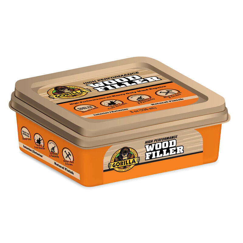 Gorilla  8 oz Wood Filler, Natural