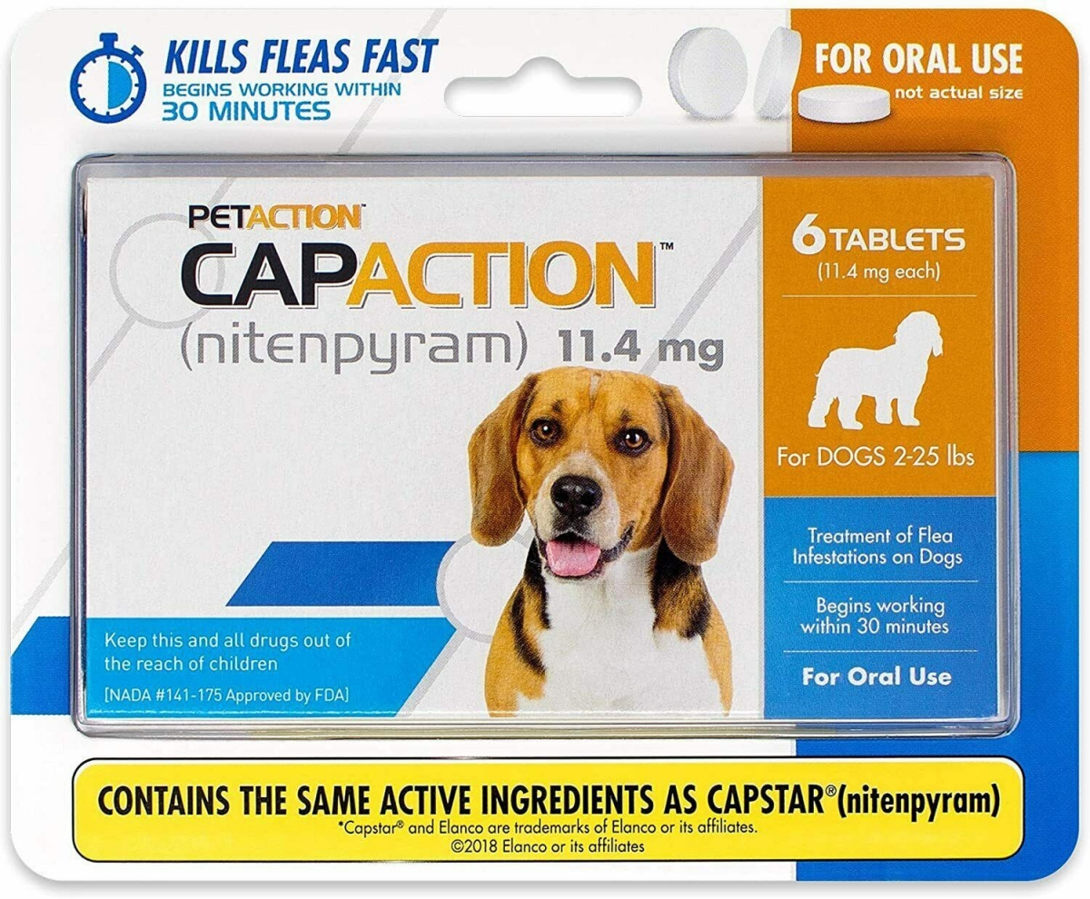 Picture of Sergeants Pet Care 108430 Fast-Acting Oral Flea Treatment for Small Dogs