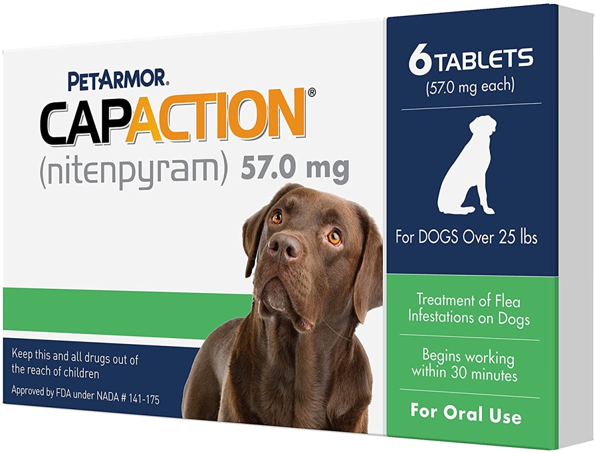 Picture of Sergeants Pet Care 108431 Fast-Acting Oral Flea Treatment for Large Dogs