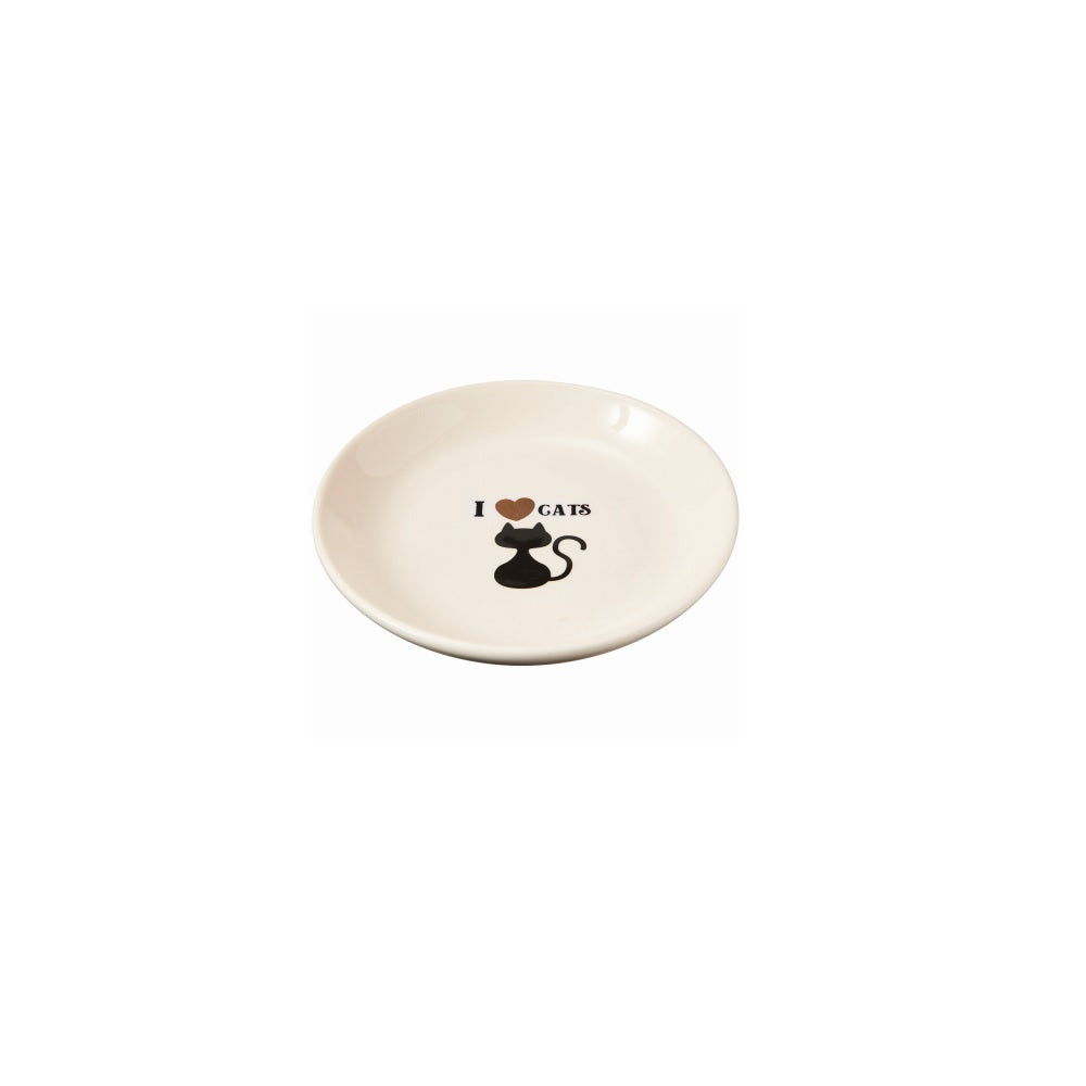 Picture of Ethical Products 108327 5 in. I Love Cat Saucer
