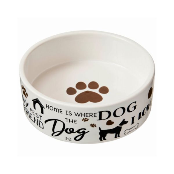 Picture of Ethical Products 108328 5 in. I Love Dogs Dish Bowl