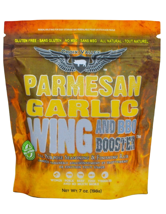 Picture of Croix Valley Foods 108191 7 oz Parmesan Garlic Wing Booster - Pack of 9