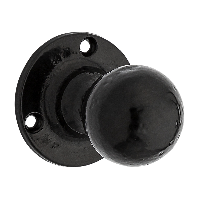 107956 2.87 in. Decorative Knob Pull, Black