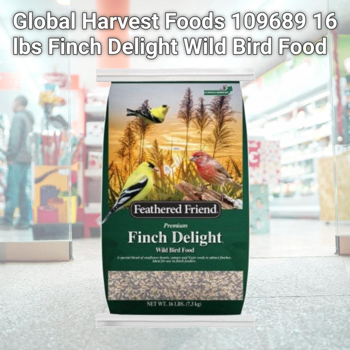 Picture of Global Harvest Foods 109689 16 lbs Finch Delight Wild Bird Food