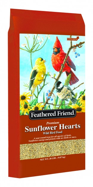 Picture of Global Harvest Foods 109691 20 lbs Sunflower Hearts Wild Bird Food