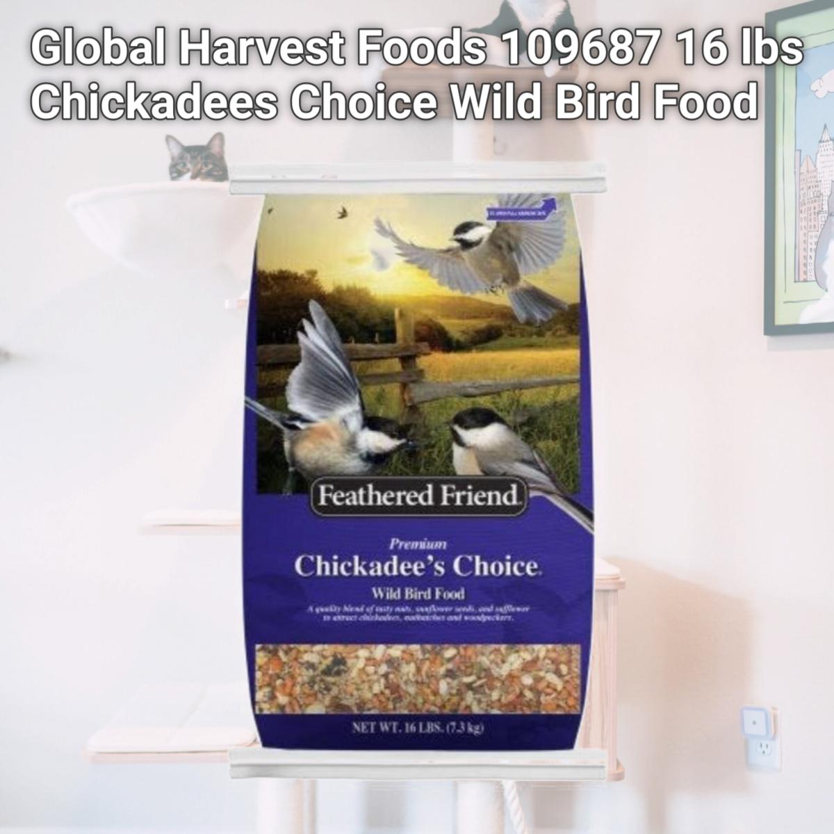 Picture of Global Harvest Foods 109687 16 lbs Chickadees Choice Wild Bird Food