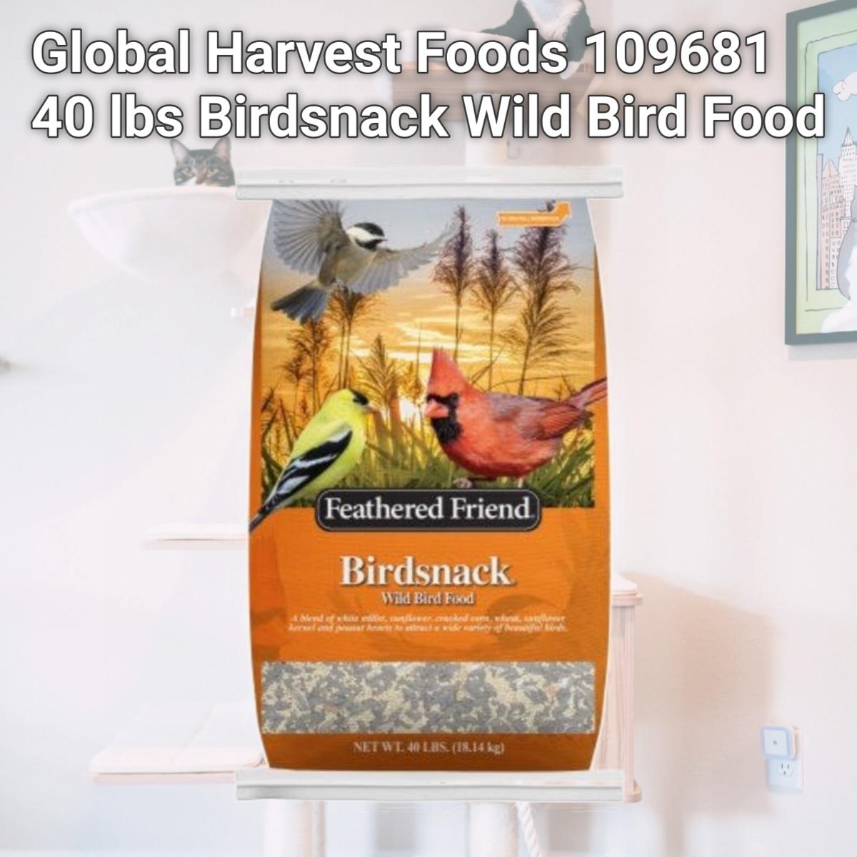 Picture of Global Harvest Foods 109681 40 lbs Birdsnack Wild Bird Food