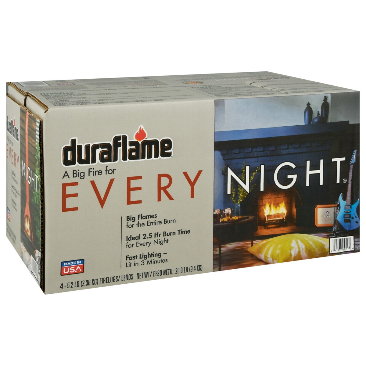 Picture of Duraflame Cowboy 265599 Every Night Firelog - Pack of 78 - 4 Piece Per Pack