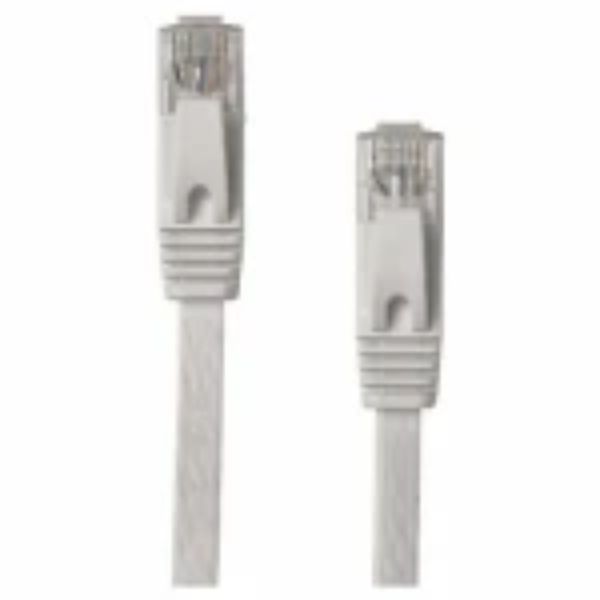Picture of Audiovox 110680 25 ft. Cat 6 Flat Cable, White