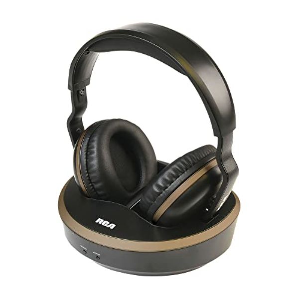 Picture of Audiovox 110702 Wireless Headphones&#44; Black - Pack of 2