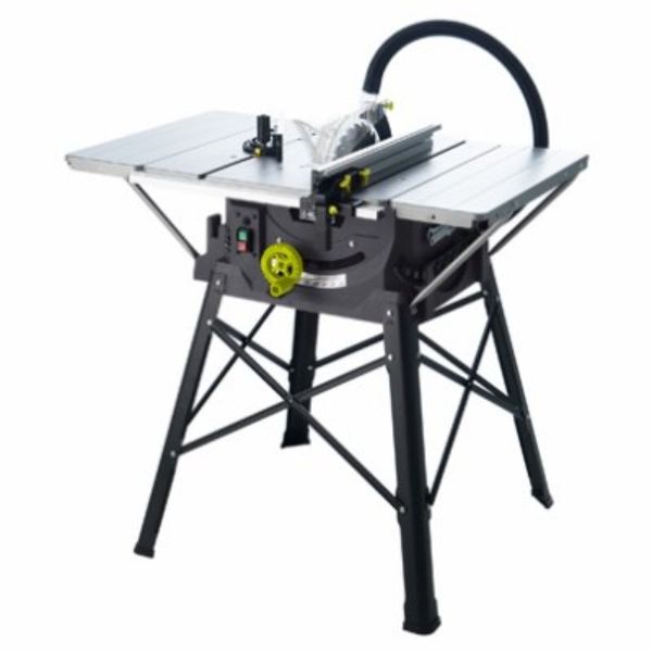 10 in. 15A 4500 Rpm Table Saw & Stand