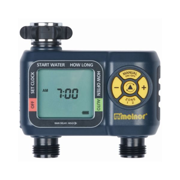110378 2 Zone Water Timer, Green Thumb -  Melnor