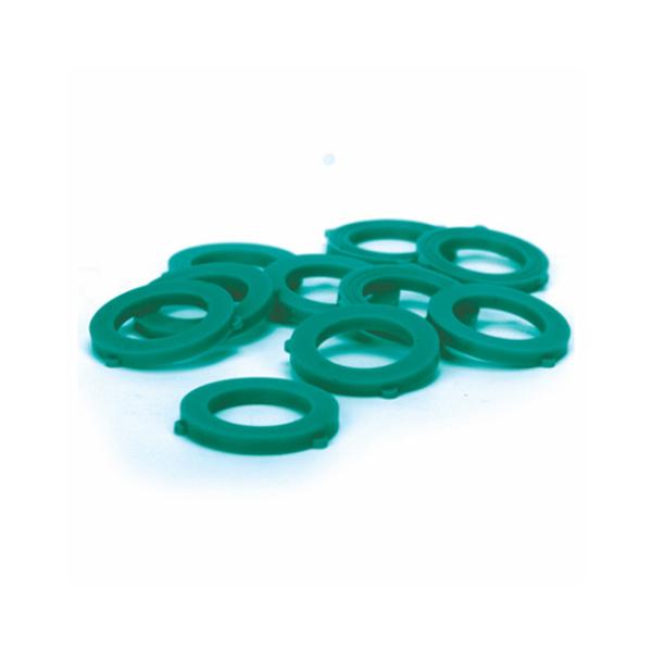 Vinyl Hose Washer, Green - 10 per Pack - Pack of 20
