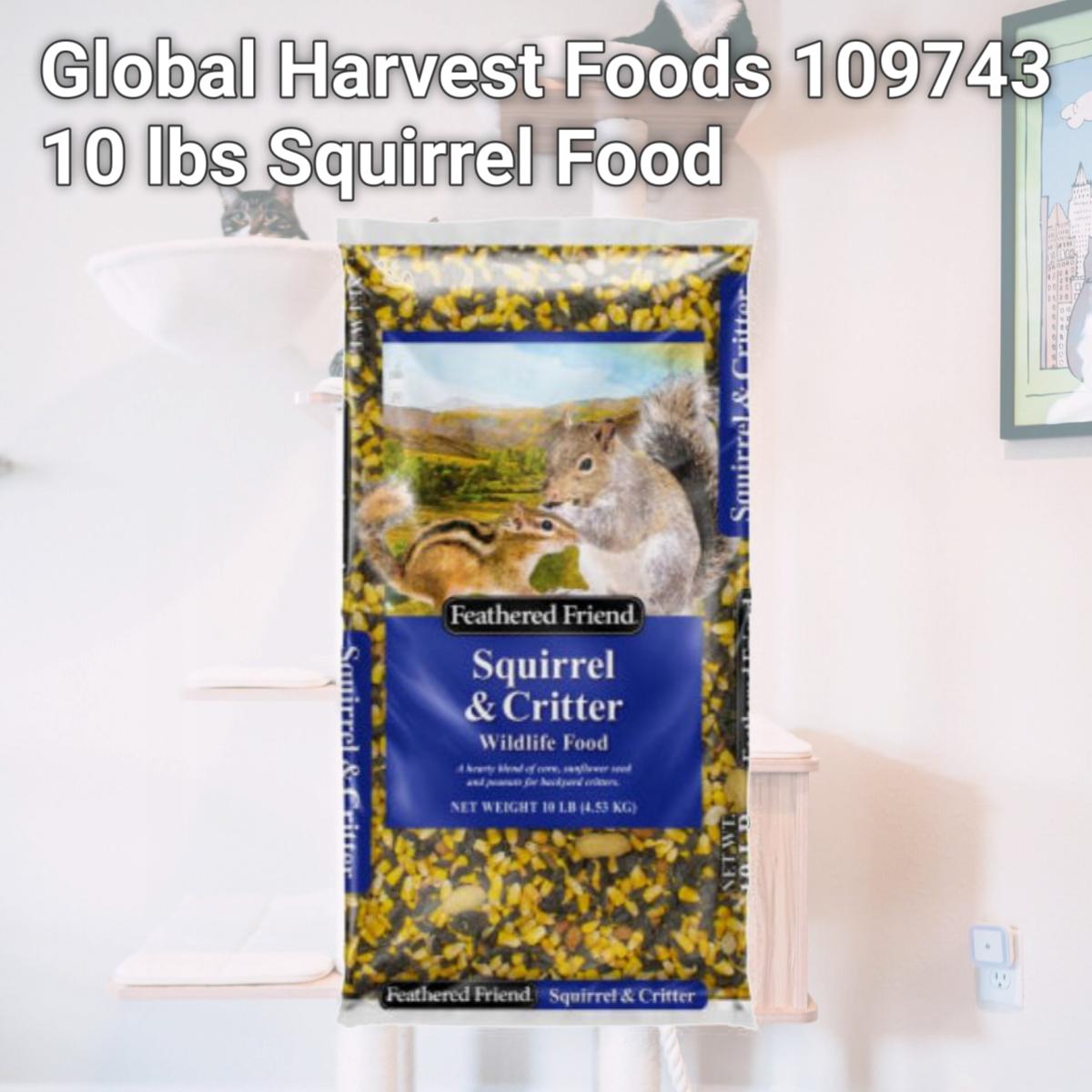 Picture of Global Harvest Foods 109743 10 lbs Squirrel Food 