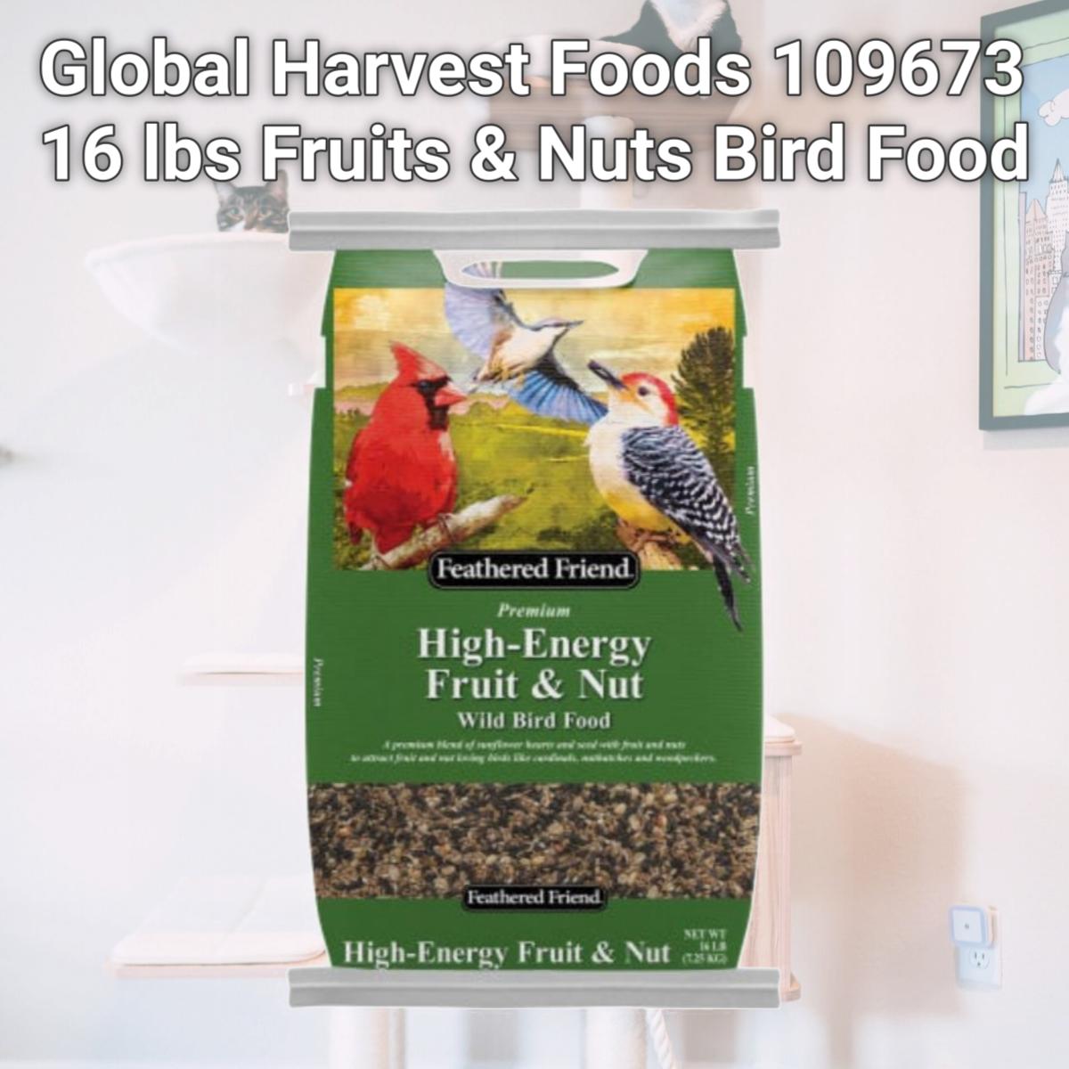 Picture of Global Harvest Foods 109673 16 lbs Fruits & Nuts Bird Food