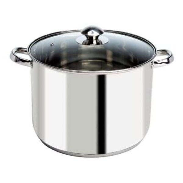 Picture of Epoca 111426 8 qt. Stainless Steel Stockpot&#44; Pack of 2