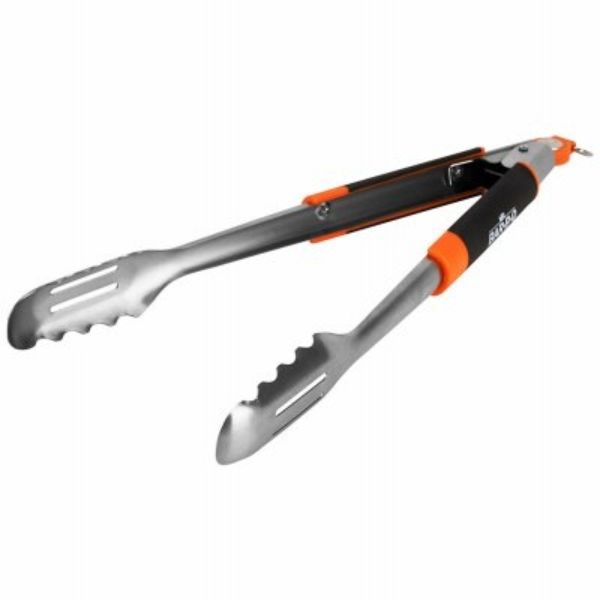Picture of Mr Bar B Q Products 111491 Deluxe Stainless Steel Tongs