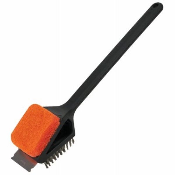 Long Handled Dual Head Brush & Pad