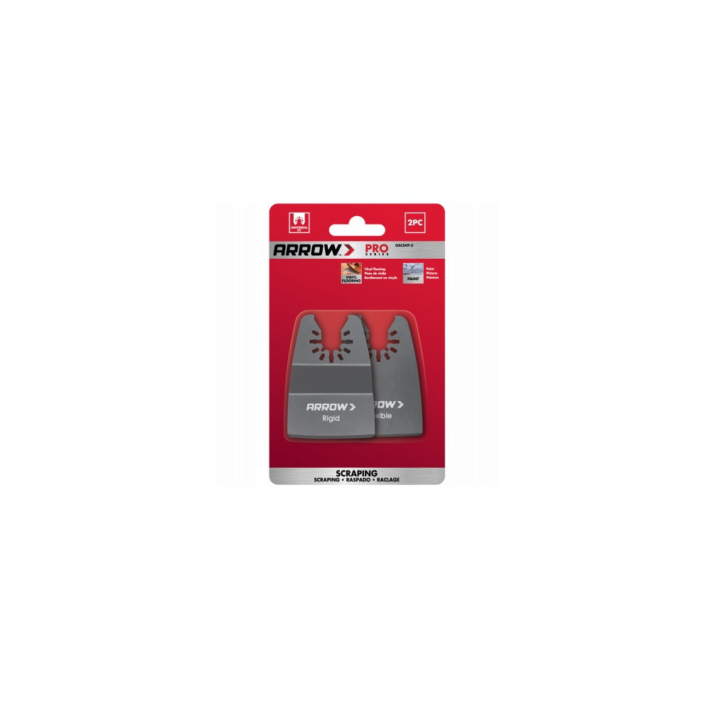 Picture of Arrow Fastener 109186 Scraper Blades Variety - Pack of 5 - 2 Piece Per Pack