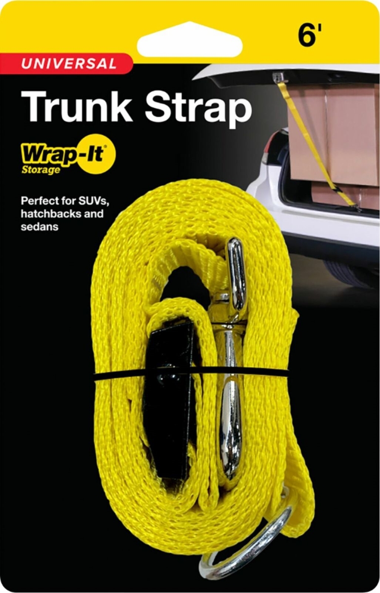 Picture of Jjaamm 112838 6.5 ft. Trunk Strap&#44; Yellow - Pack of 3