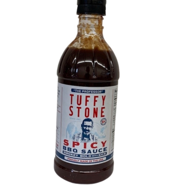 Picture of Cool Smoke 111454 16 oz Tuffy Stone Spicy BBQ Sauce, Pack of 12