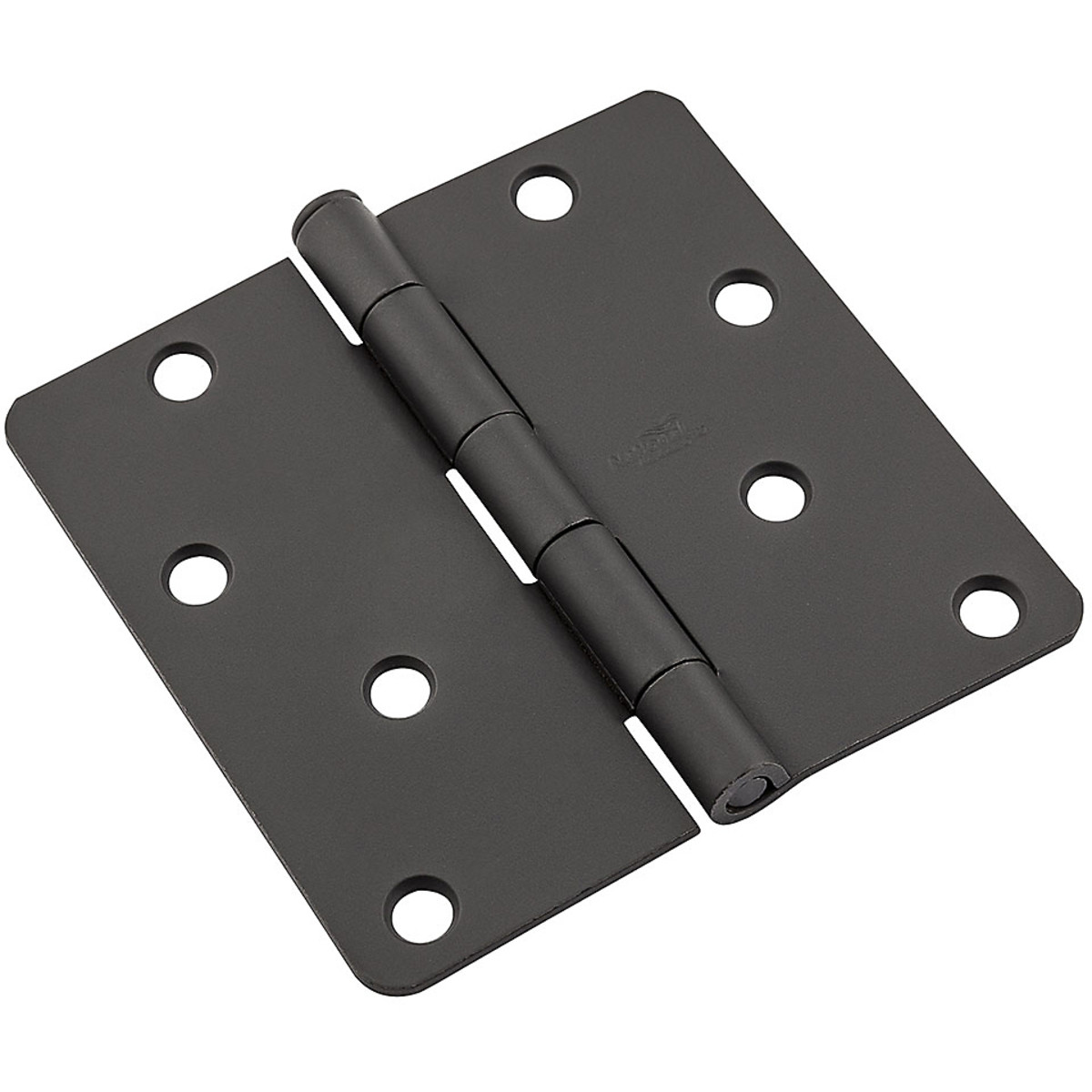 109627 4 in. Door Butt Hinge, Black