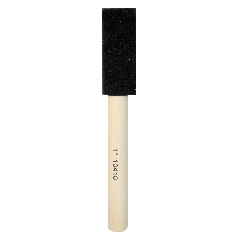 1 in. High Density Poly Foam Brush - Case of 48