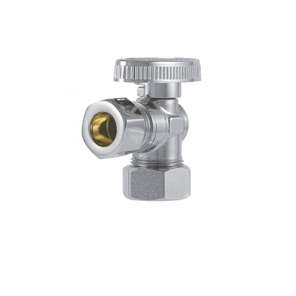 0.5 x 0.5 in. Angle Valve, Brass